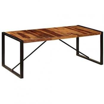 Solid Sheesham Wood Dining Table 78.7x39.4x29.5