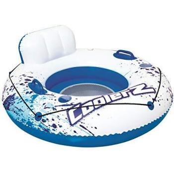 Bestway 43108 - Flotador Hinchable con Respaldo Luxury Lounge 119 cm
