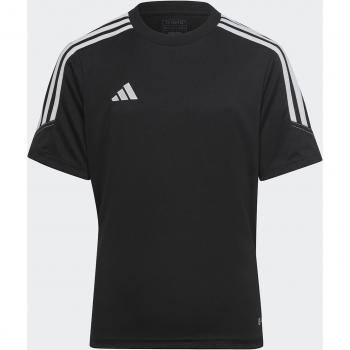 Camiseta de fútbol adidas Tiro23 infantil en color negro