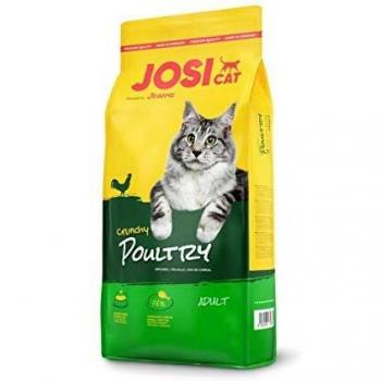 JOSERA JosiCat Crujiente de Pollo 10 kg - Comida Premium Sin Cereales para Gatos Adultos