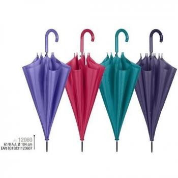 Paraguas Automatico Colores 61cm Surtido - Perletti