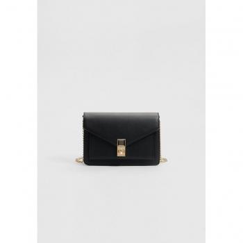 Stradivarius Black Crossbody Bag OS