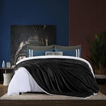Wavve Manta Sherpa Franela Reversible 270x230 cm, Manta Polar Extra Grande para Cama 180, Manta Borreguito Sofá, Microfibra, Suave, Caliente, Transpirable para Invierno