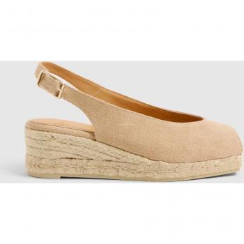 Alpargatas Dosalia de cuña para mujer en beige