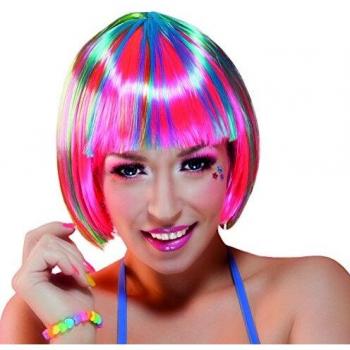 Boland-72181 Otro Peluca, multicolor, Unitalla
