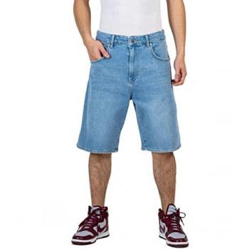 Pantalones Cortos REELL Solid Azul Claro para Hombre 32W