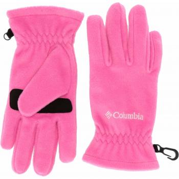 Columbia Youth Thermarator Guantes Polares, Niñas, Pink Ice, M