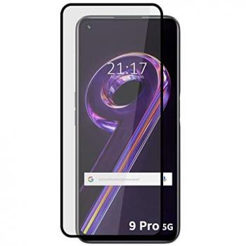 Protector Cristal Templado 5D Completo Negro para Realme 9 Pro 5G