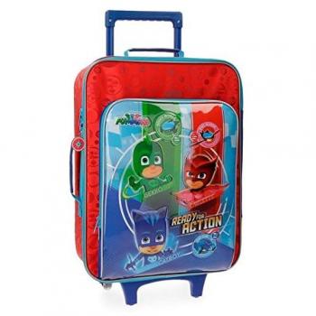 PJ Masks Ready For Action Equipaje Infantil, 50 cm, 25 Litros, Multicolor