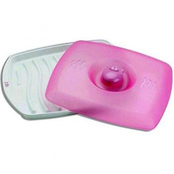 Joie Bandeja para Bacon Microondas, Rosa, 26,67 x 22,225 x 5,08 cm