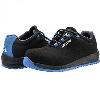 Bellota 72351B47S1P Zapato de seguridad, Negro, Azul, 47