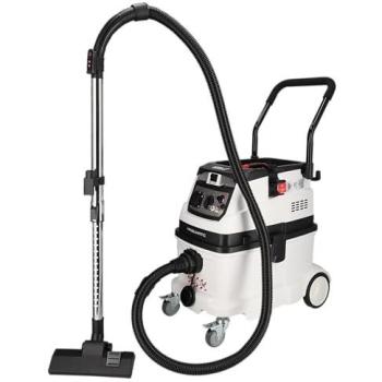 Aspirador Industrial Dedra DED6609P con Filtro de Limpieza Automática, Sistema de Aire Comprimido Conectable, Clase M, 17.4 kg, Potencia de Aspiración 24 kPa, Dep