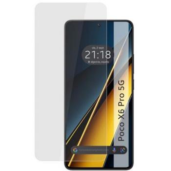Protector Cristal Templado para Xiaomi Poco X6 Pro 5G - Vidrio, alta resistencia, fácil instalación, compatible con pantalla táctil, protección contra rayones y caídas