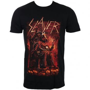 Slayer Goat Skull Metal T-Shirt - ROCK OFF XL