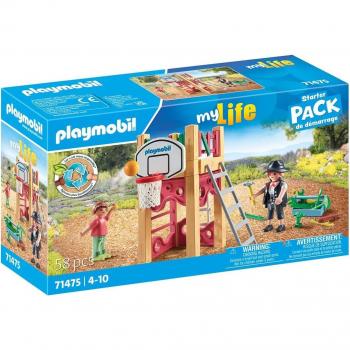 Starter Pack: Carpintería con Torre de Juegos 71475 PLAYMOBIL
