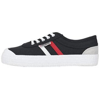 Zapatillas Retro Kawasaki Unisex 3.0 Negras de Lona con Suela de 3.2 cm y Doble Plantilla Interior - Talla 44