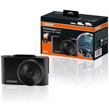 Cámara de Salpicadero OSRAM ROADsight 20 - Dashcam Full HD con Batería y Sensor de Aceleración