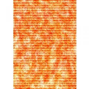 4 hojas A4 Craft Creations decorativo impreso Creative Card - rojo - Matt moteada 240gsm 300mic tarjeta rayas Stock - impreso frente con blancos llanos regresará