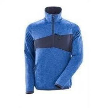 Sudadera de Fleece con Media Cremallera Mascot Accelerate 18003 Azul Cielo/Marino XL
