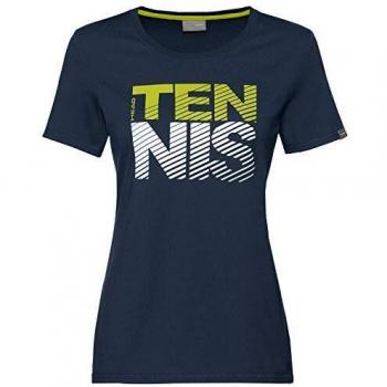 Headgear Club Lisa Camiseta, Mujer, Azul Oscuro, S