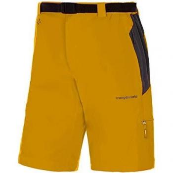 Trangoworld Koal Dn Pantalon Corto, Hombre, Mostaza, 2XL
