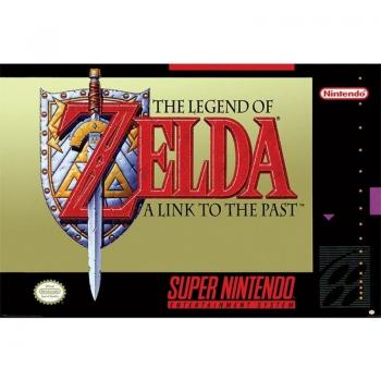 Póster de Super Nintendo Zelda en tamaño grande de 91.5x61cm