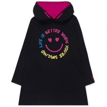 Tuc Tuc - Vestido de niña de punto en negro, colección The Happy World, talla 5 años