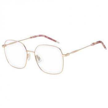 Gafas de vista Hugo Boss HG-1185-EYR para mujer, montura color oro rosa, tamaño de lente Ø 55 mm