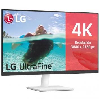Monitor LG UltraFine 27 4K UHD IPS HDR10 DCI-P3 90% 60Hz 5ms Blanco