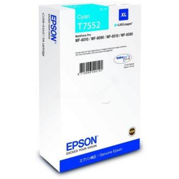 Cartucho de tinta Epson C13T75524N XL Cian