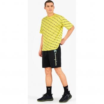Pantalones cortos Champion 215788 - Hombre - Bermuda negra - 64% Algodón, 36% Poliéster