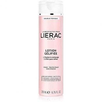 Lierac Desmaquillante Loción Gel 200 ml - Loción en gel tónica de doble acción (Floral)