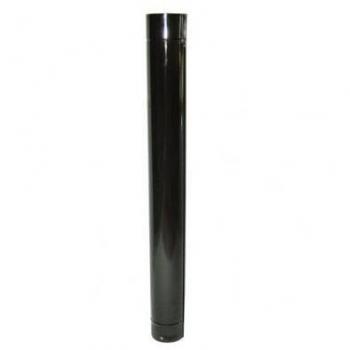 Tubo de Estufa Acero Vitrificado Negro Ø 150 mm