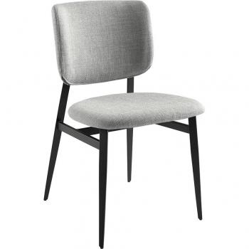 Silla ANGEL CERDÁ 4147C tela gris claro, Gris Claro, Tela, 48 x 60 x 83