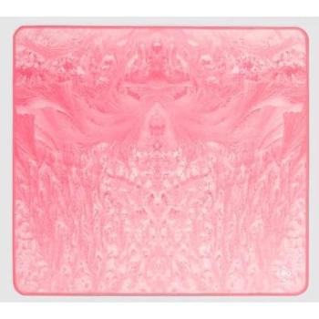 Alfombrilla de ratón Gaming Deltaco PMP80 - Grande - Rosa - Bordes cosidos