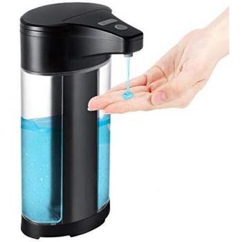 Beeasy Dispensador Jabón Automático,400mL Dosificador Gel Hidroalcohólico Automatico,Montable en la Pared,IPX7 Impermeable para Cocina,Baño,Aseo,Escuela,Hospital,Hotel,Restaurante,Lugar Público