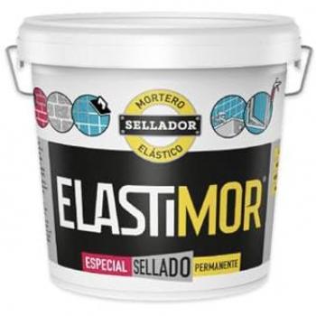 Mortero Sellador Elastimor Cemento Express Impermeable 25 kg para Encintados, Llagueados y Reparaciones