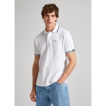 Polo Pepe Jeans blanco