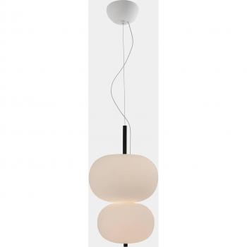 Lámpara colgante LEDS-C4 Ilargi Double Phase Oscuro Ø39,5cm