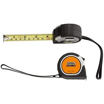 IceToolz 3 Cinta 3 Metros Unisex, Gris