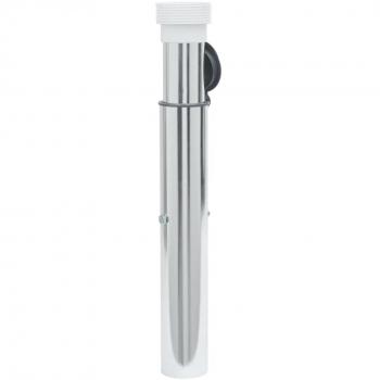 vidaXL In-Ground Parasol Base for 40-50 mm Pole Silver Aluminum