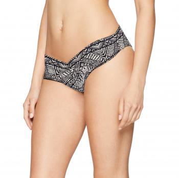 O 'Neill Print Miami Bottom baño Mode Bikini, Mujer, Print Miami Bottom, Black AOP W/White, 38