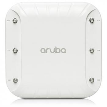 Aruba HPE AP-518 (RW) Dual Band Wireless Access Terminal with ZigBee, Bluetooth 5.0, 802.11ac Wave 2, and 802.11ax Capabilities - Power over Ethernet (PoE) Enabled - White