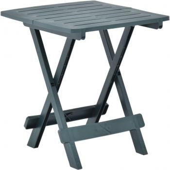 vidaXL Folding Garden Table Green 45x43x50 cm Plastic
