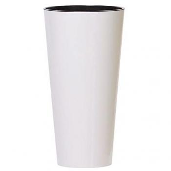 Maceta Tubus Slim 15.5L Color Mocca para Jardín, Dimensiones 250x250x476mm