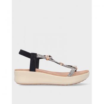 Sandalia Cuña Exe BZX33170-002 Black de Mujer