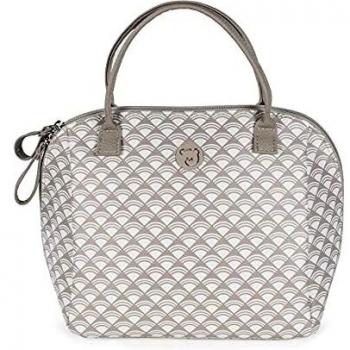 Pasito a Pasito Neceser Vanity Colección Paris. Bolso Organizador Para Aseo E Higiene Del Bebé. Práctico Y Cómodo De Llevar. Color Medidas 25x14x17 Cm, Beige, 8410446749036