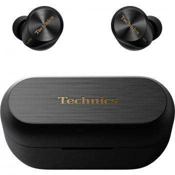 Technics EAH-AZ80E-K True Wireless Auriculares Bluetooth con Cancelación de Ruido, Color Negro
