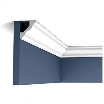 Cornisa Decorativa Orac CX110 200x4,5x4,1 cm de Poliestireno para Interior