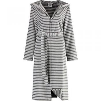 Cawö 4472 - Albornoz de mujer de terciopelo Reflection 4482 plata 50